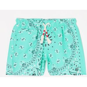 MC2 Saint Barth Zwemshorts met steekzakken en paisley dessin