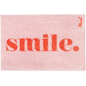 Mad About Mats - deurmat/badmat - Perla - smile - droogloop/touch - wasbaar - 50x75