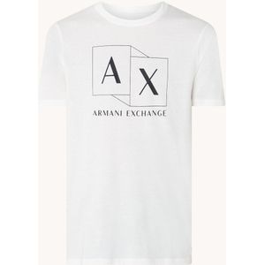 Armani Exchange T-shirt met logoprint