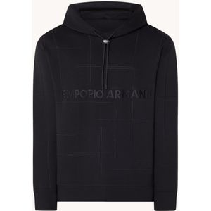 Emporio Armani Hoodie met logoborduring