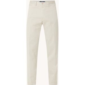 Boggi Milano Leo straight fit chino met steekzakken