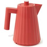 Alessi Plissé waterketel - Waterkoker - Rood