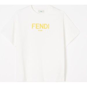 Fendi T-shirt met logoprint