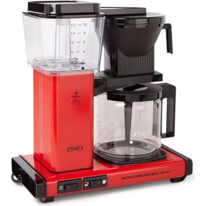 Moccamaster KBG 741 AO Halfautomatisch Filterkoffiezetapparaat 1 25 l - Filterkoffiezetapparaat - Rood