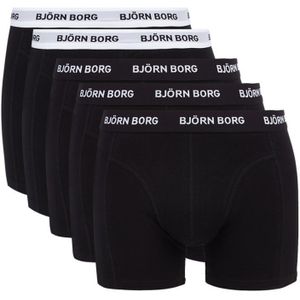 Björn Borg Sammy Boxershorts in uni in 5-pack