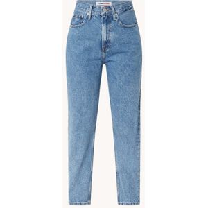 Tommy Hilfiger High waist mom jeans met medium wassing