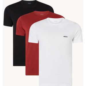 HUGO BOSS T-shirt met logo in 3-pack
