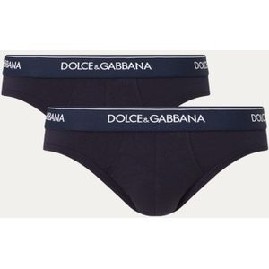Dolce & Gabbana Slip met logoband in 2-pack