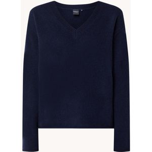 Josephine & Co Anita fijngebreide pullover van wol met V-hals