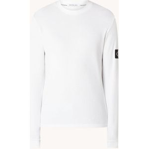 Calvin Klein Fijngebreide sweater met logo