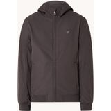 Lyle & Scott Tonal softshell jack met capuchon en ritszakken