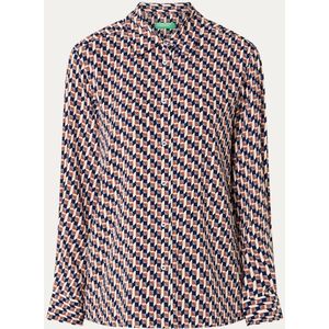 Benetton Blouse met grafische print