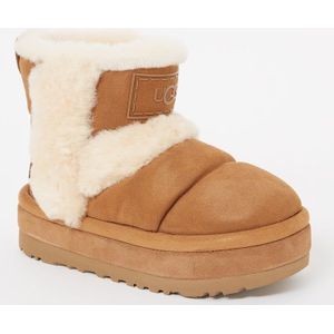 UGG Classic Chillapeak enkellaarsje van suède met schapenvacht