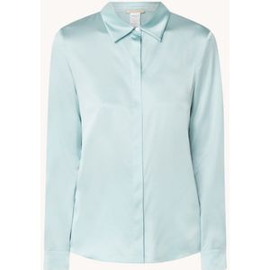Pennyblack Carrara blouse in zijdeblend met stretch
