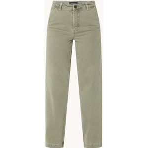 Claudia Sträter High waist loose fit jeans met gekleurde wassing