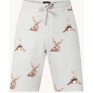 Snurk Bunny Bums pyjamabroek van biologisch katoen met print