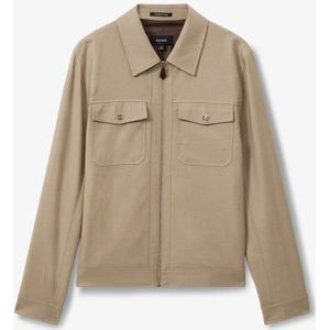 Reiss Pound regular fit overshirt met borstzakken