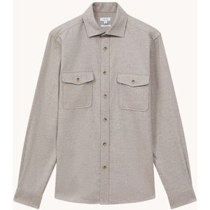 Reiss Chaser regular fit overshirt met klepzakken