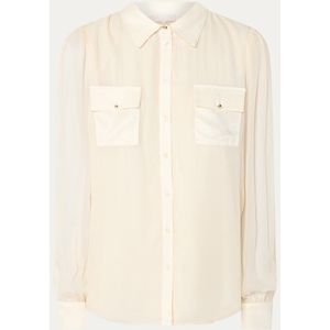 Liu Jo Camicia semi-transparante blouse met borstzakken