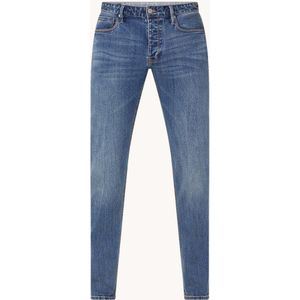 Emporio Armani Slim fit jeans met medium wassing