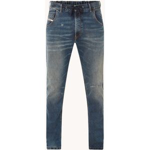 Diesel Krooley tapered fit jeans met stretch