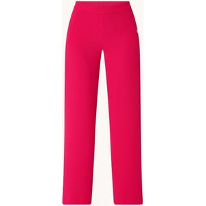 Xandres Phocas high waist straight fit pantalon met steekzakken