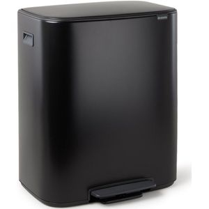 Brabantia Bo Pedal Bin 60 Liter Matt Black