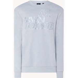 Armani Exchange Sweater met 3D logoprint