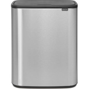 Brabantia Bo Touch Bin 60 Liter Rvs Fingerprint Proof