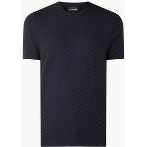 Emporio Armani T-shirt met ingebreide logoprint