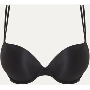 Calvin Klein Sheer Marquisette plunge push-up bh