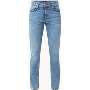 Nudie Jeans Lean Dean slim fit jeans met lichte wassing