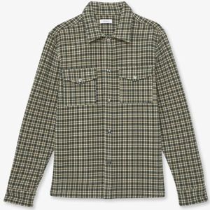 Reiss Glen overshirt met ruitdessin en borstzak