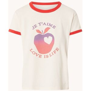 Zadig&Voltaire Walk Love Is Life T-shirt met print