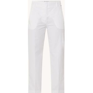 Tommy Hilfiger High waist straight fit chino in lyocellblend met steekzakken