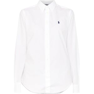 Ralph Lauren Georgia blouse van stretch katoen