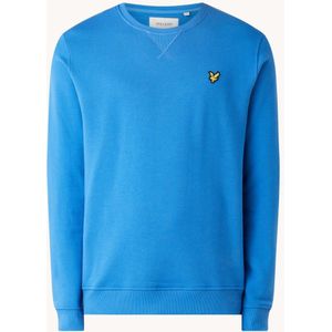 Lyle & Scott Sweater van biologisch katoen met logoborduring