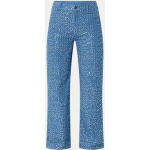 Dante 6 Phoebe high waist straight leg jeans met pailletten