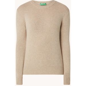 Benetton Fijngebreide pullover van wol