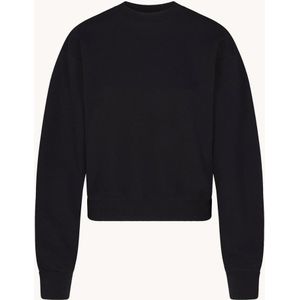 SKIMS Cotton Fleece sweater met ronde hals