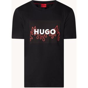 HUGO BOSS Dulive T-shirt met logoprint