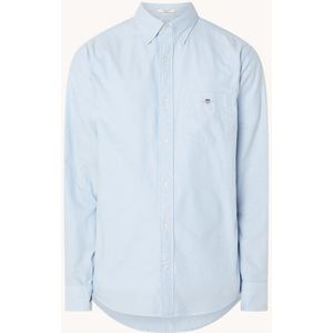 Gant Reg Oxford regular fit overhemd met borstzak