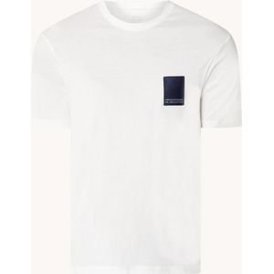 Armani Exchange T-shirt met logoborduring