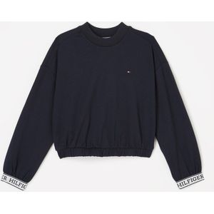 Tommy Hilfiger Cropped sweater met logoband