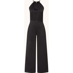 ba&sh Doudi wide fit jumpsuit met rugdecolleté