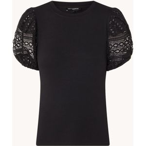 French Connection Rosana T-shirt met broderie