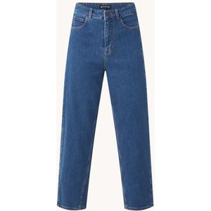 Whistles Barrel high waist tapered cropped jeans