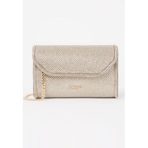 Dune London Bellini clutch met logo