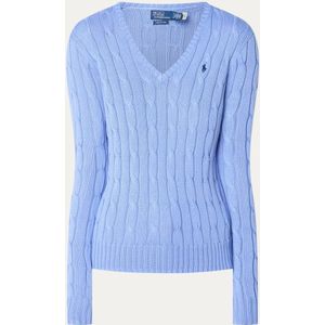 Ralph Lauren Kimberley kabelgebreide pullover met logo