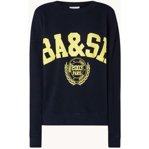 ba&sh Benjamin sweater met logoprint